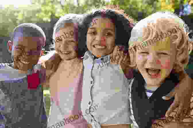 A Group Of Children Laughing And Playing, Representing The Hope For A Future Free Of Child Abuse. The Moonlight Child Karen McQuestion