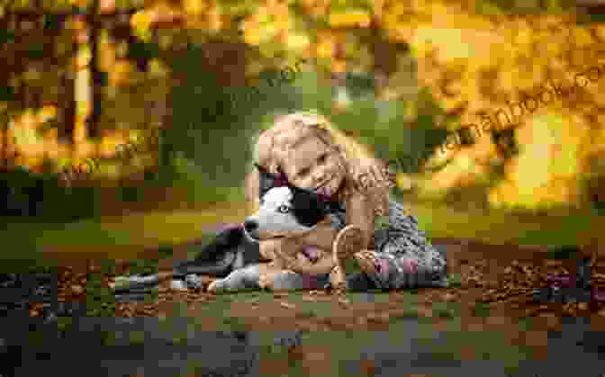 A Little Girl Hugs A Puppy. A Puppy For His Little (Collared By Love 1)