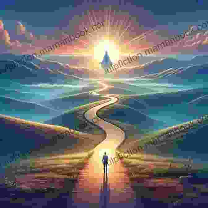 A Woman Walking A Long, Winding Path, Symbolizing The Arduous Journey Of Healing From Trauma. The Moonlight Child Karen McQuestion