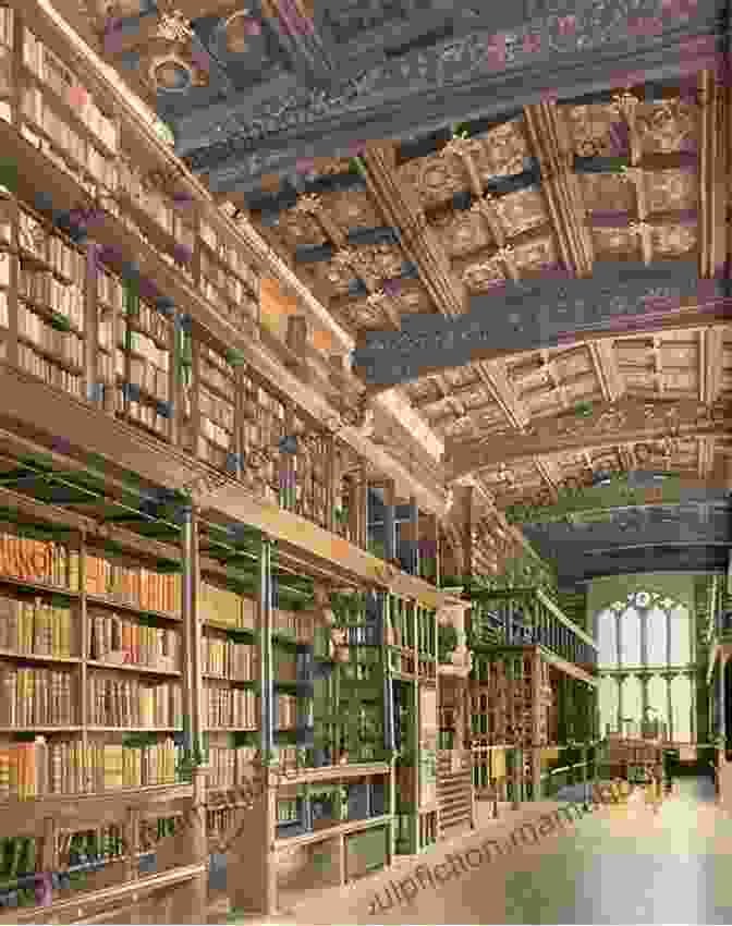An Oxford Girl Standing In Front Of The Bodleian Library, Surrounded By Books And A Mysterious Aura Party Girls Die In Pearls: An Oxford Girl Mystery
