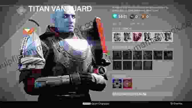 Buck The Unrelenting, A Titan Vanguard In Destiny BUCK The Unrelenting Mars Archer