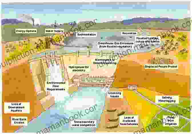 Diagram Showing The Environmental Impacts Of Dams On Water Resources, Ecosystems, And Biodiversity Society Water Technology: A Critical Appraisal Of Major Water Engineering Projects (Water Resources Development And Management)