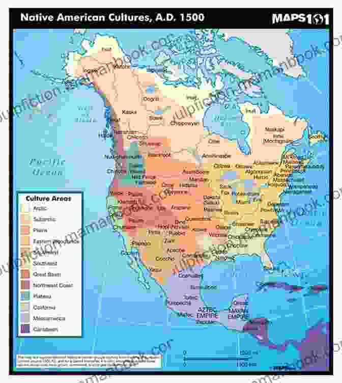 Map Of Native American Tribal Regions In North America The Earth Shall Weep: A History Of Native America