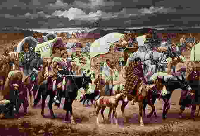 Painting Depicting The Forced Removal Of Native Americans On The Trail Of Tears The Earth Shall Weep: A History Of Native America