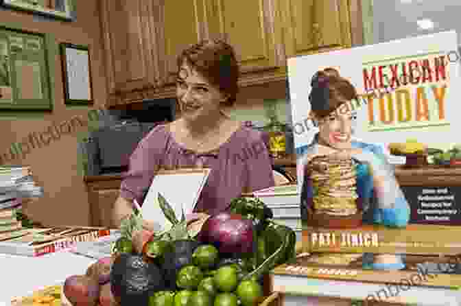 Pati Jinich Cooking A Traditional Mexican Dish In A Vibrant Kitchen. Pati S Mexican Table: The Secrets Of Real Mexican Home Cooking
