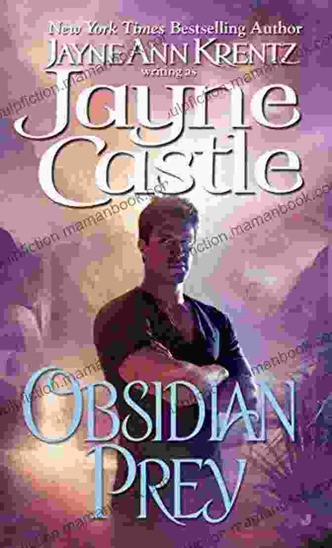 The Alluring Cover Of Obsidian Prey, Featuring A Woman Embracing A Vampire In A Forbidden Embrace. Obsidian Prey (Harmony 6) Jayne Castle