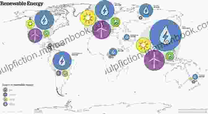 World Map With Highlighted Energy Crisis Areas And Potential Solutions, Such As Renewable Energy And Energy Storage. Energy All Around (My Science Library)